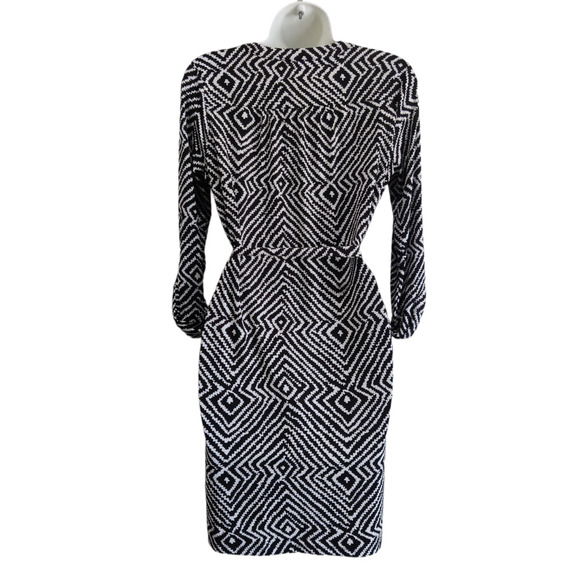 Michael Kors Black/White Dress #1220 - Picture 3 of 5